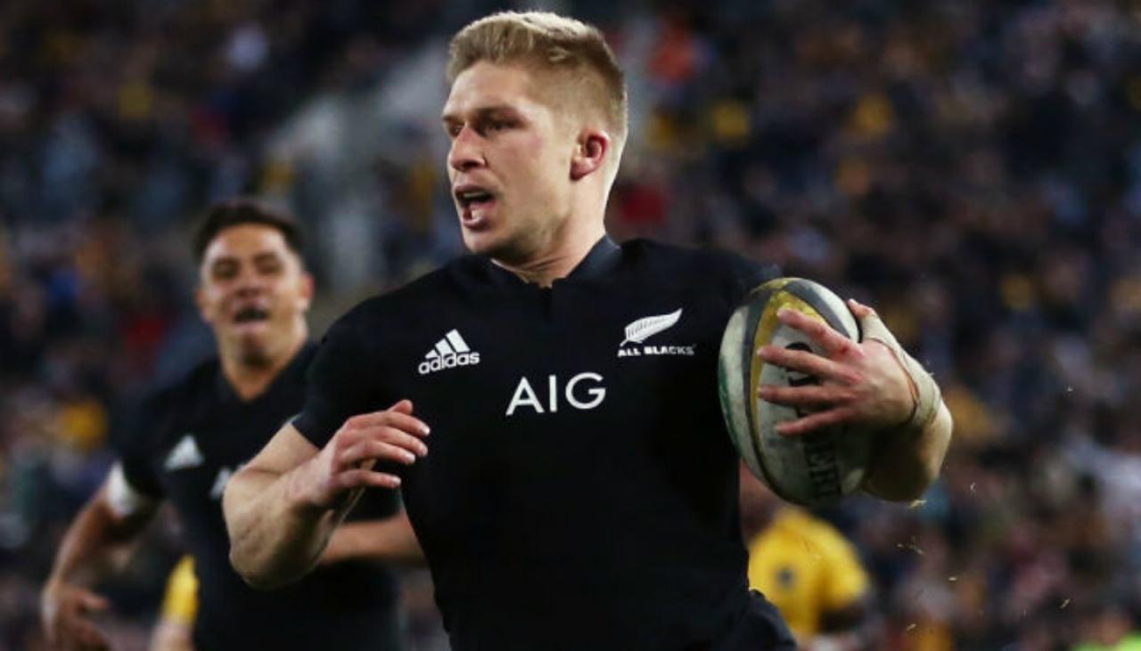 Rugby: All Black Jack Goodhue re-signs through 2023 World Cup | Newshub