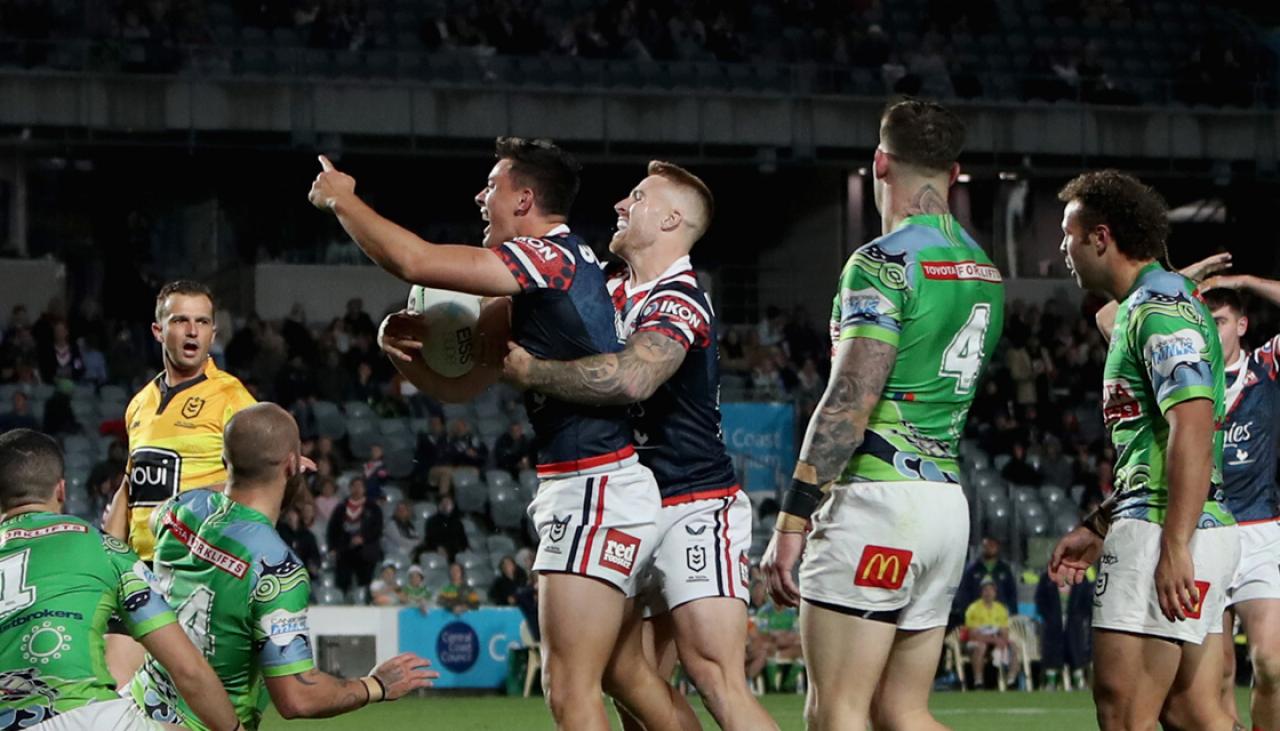 Nrl 2021 Sublime Joseph Manu Stars As Sydney Roosters Thrash Canberra 3244