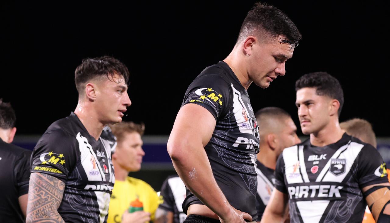 Rugby League World Cup NZ Kiwis denied great upset, as Kangaroos rally