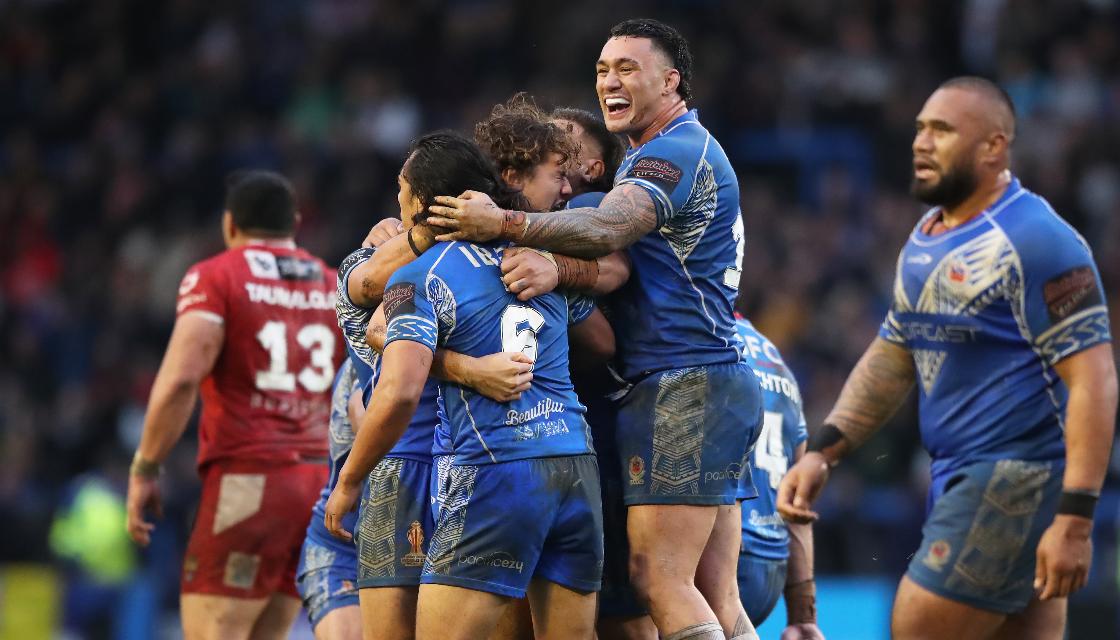 Rugby League World Cup Toa Samoa relish underdog status with dreams of