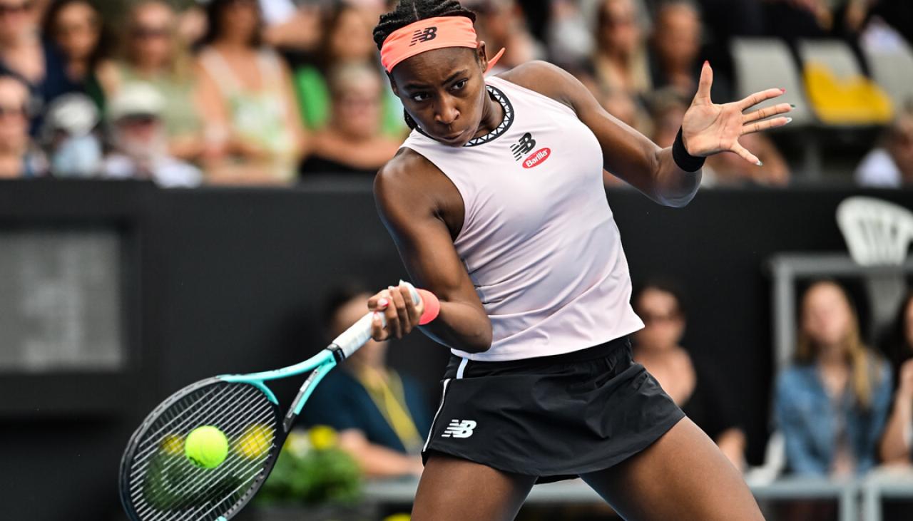 Tennis Coco Gauff, Rebeka Masarova to face off in ASB Classic decider