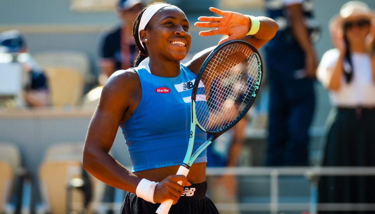 French Open Coco Gauff Sets Up Quarter Final Clash With Defending Hot Sex Picture 