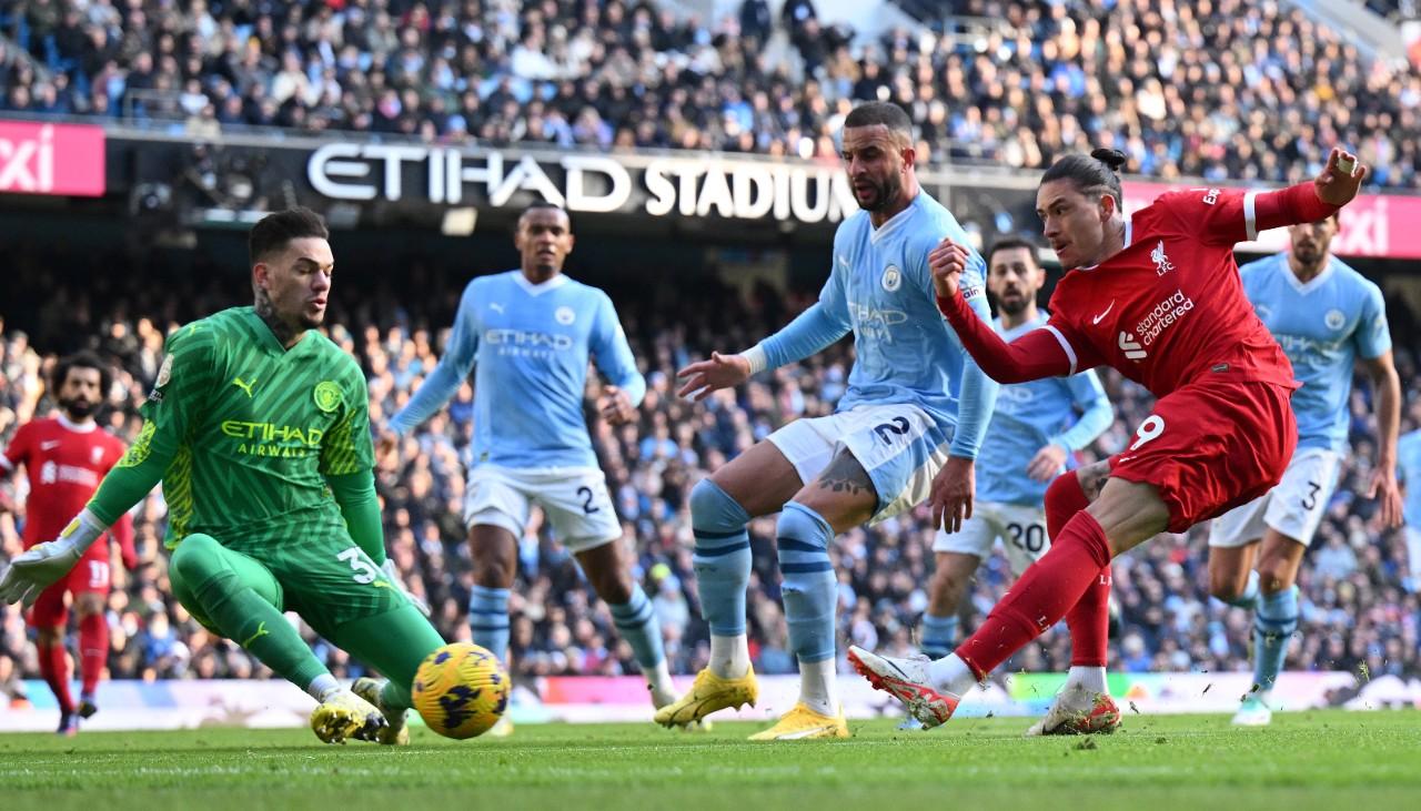 English Premier League: Liverpool draw with Manchester City in ...