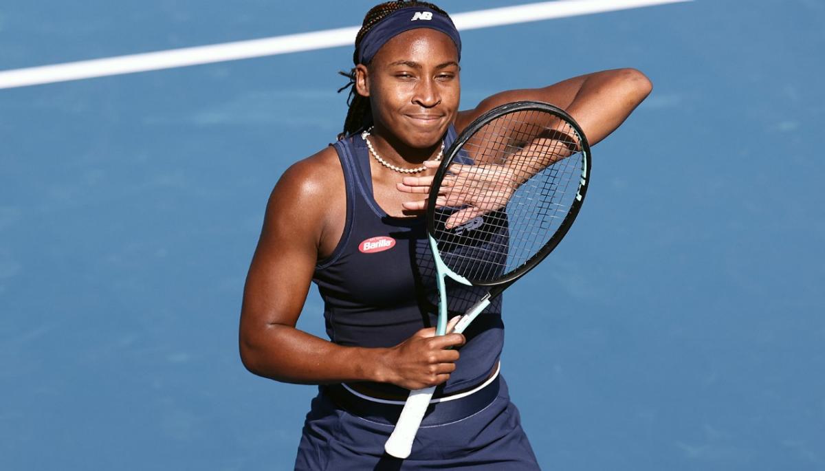 Tennis Top Seed Coco Gauff Kicks Off Asb Classic Title Defence With Routine First Round Victory