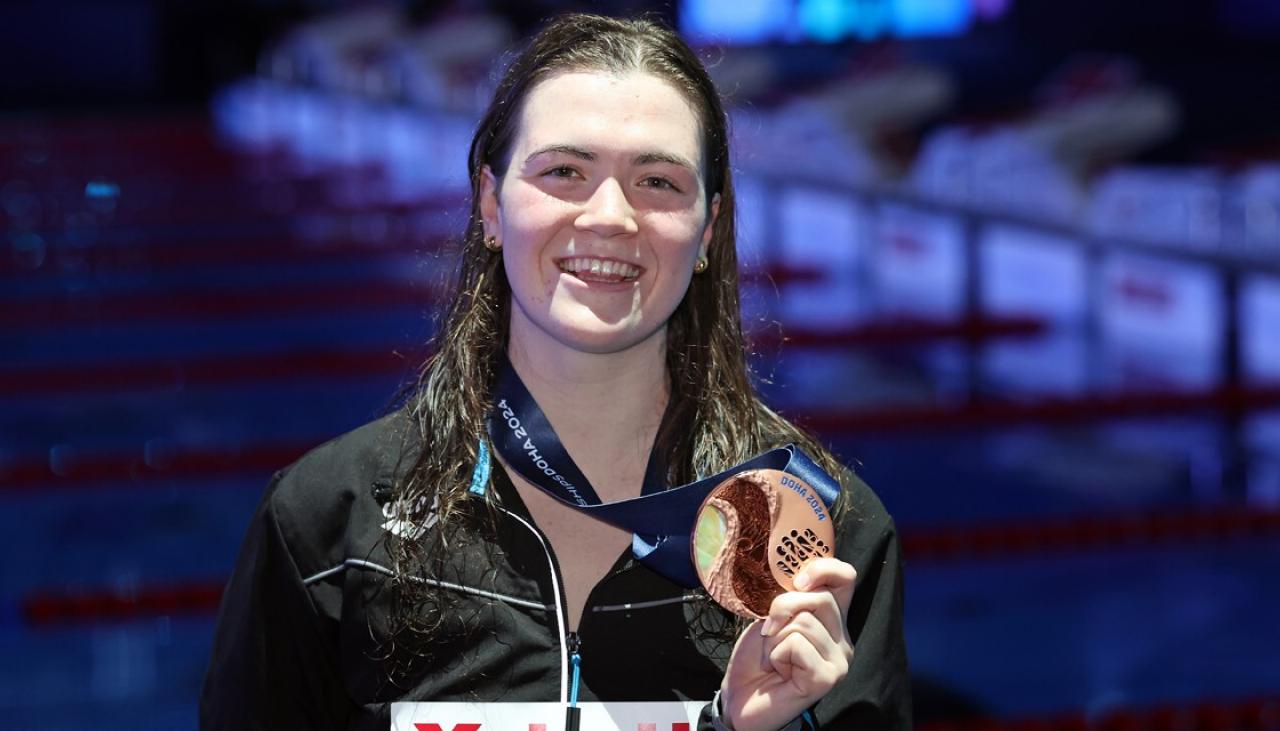 Swimming: Erika Fairweather finishes 2024 world championships with 800m ...