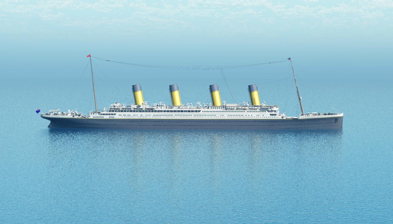 China's full-scale Titanic replica is 1000km from the 