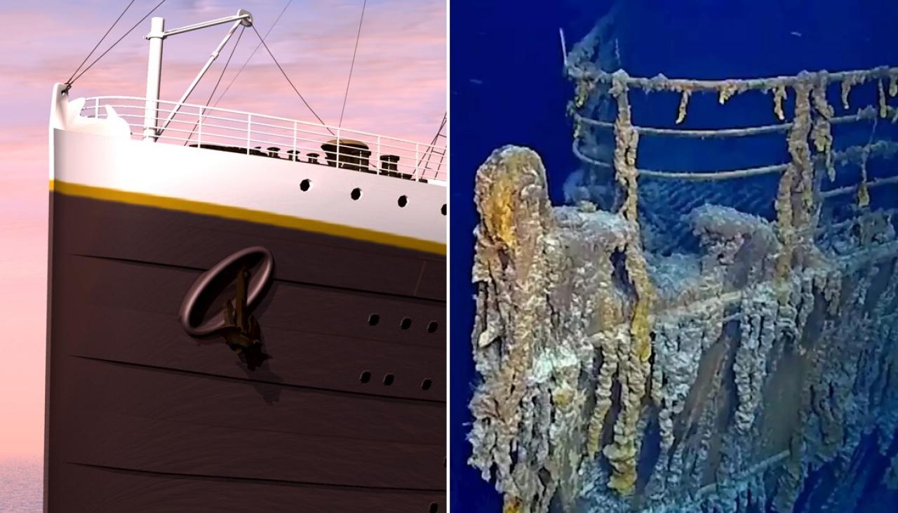 New video reveals Titanic wreckage is disappearing | Newshub