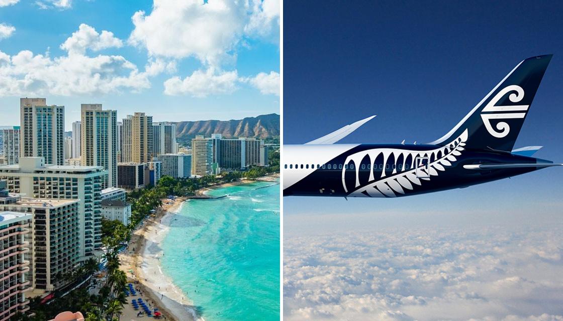 COVID 19 Air New Zealand rerouting US flights through Hawaii as