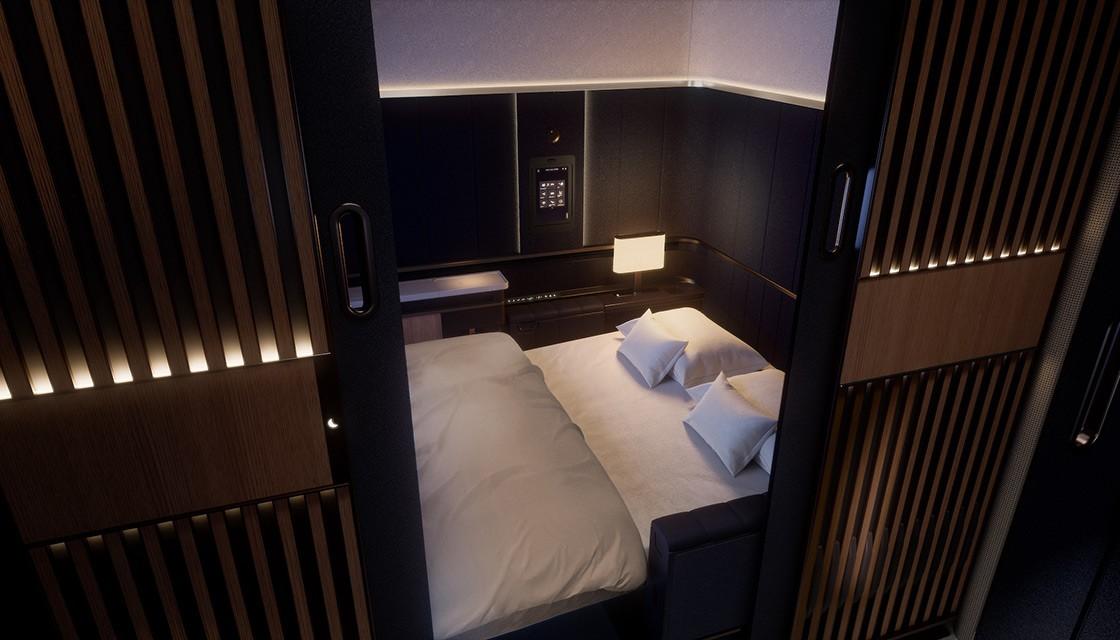 Lufthansa unveils new Allegris cabins including private first class suite  with double bed
