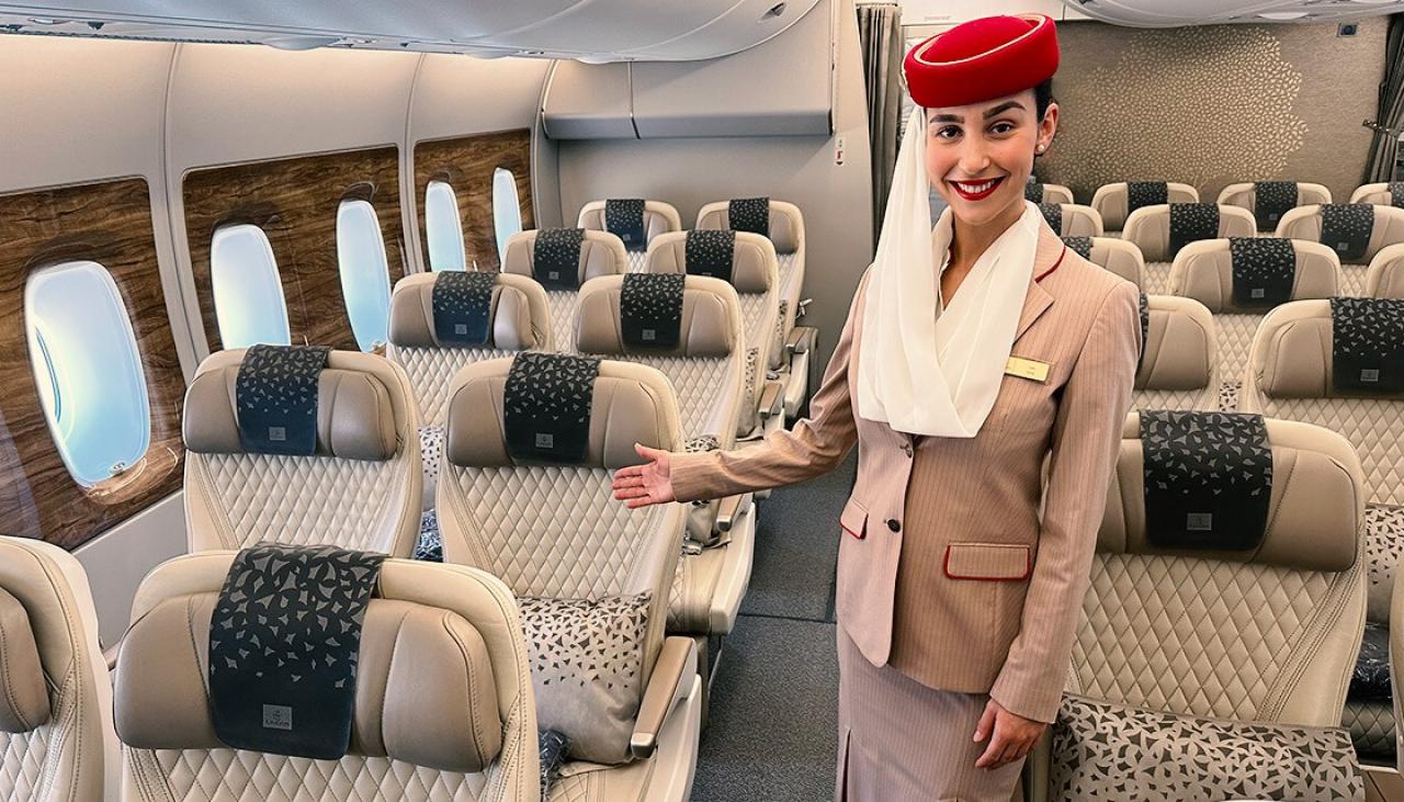 Emirates Business Class A380