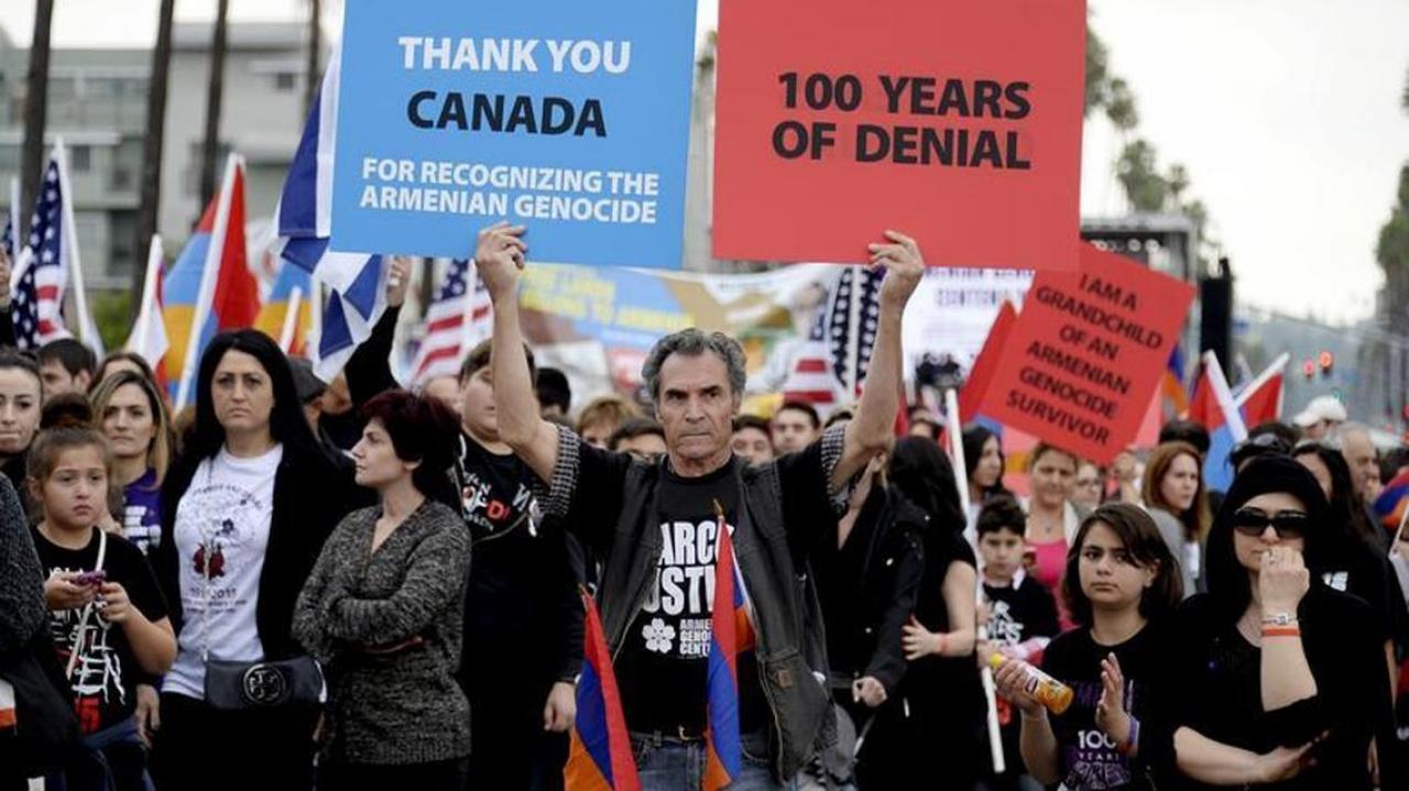 Armenia Genocide Denial Ruling Due Newshub   Armenia Genocide Protest REU 1200 