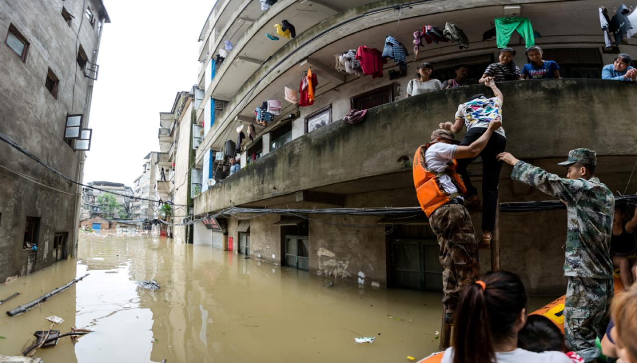 At least 56 dead in horrific China floods Newshub