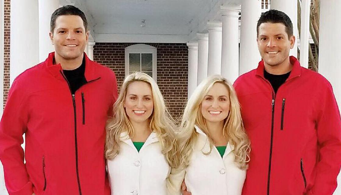 Identical Twin Brothers Propose To Identical Twin Sisters At Same Time 
