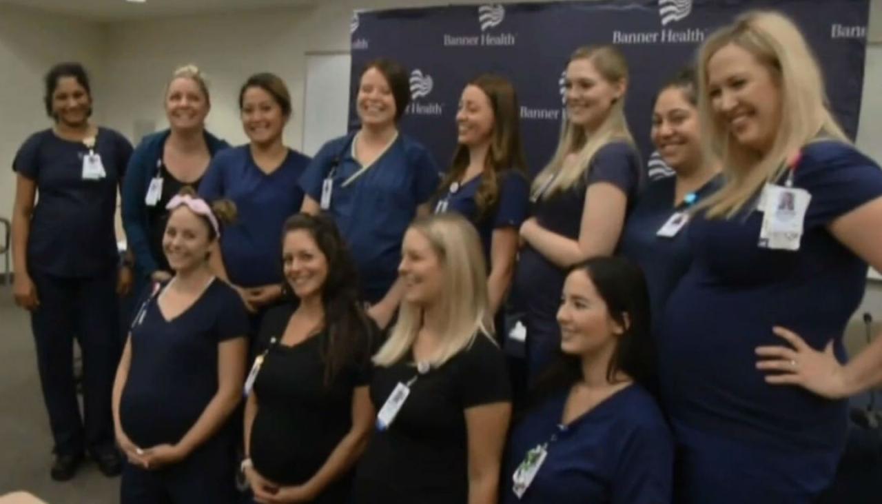 16 Nurses From Same Hospital Pregnant At The Same Time Newshub 3602