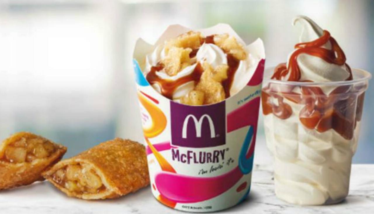 McDonald's Australia Gets New Apple Pie McFlurry | Newshub