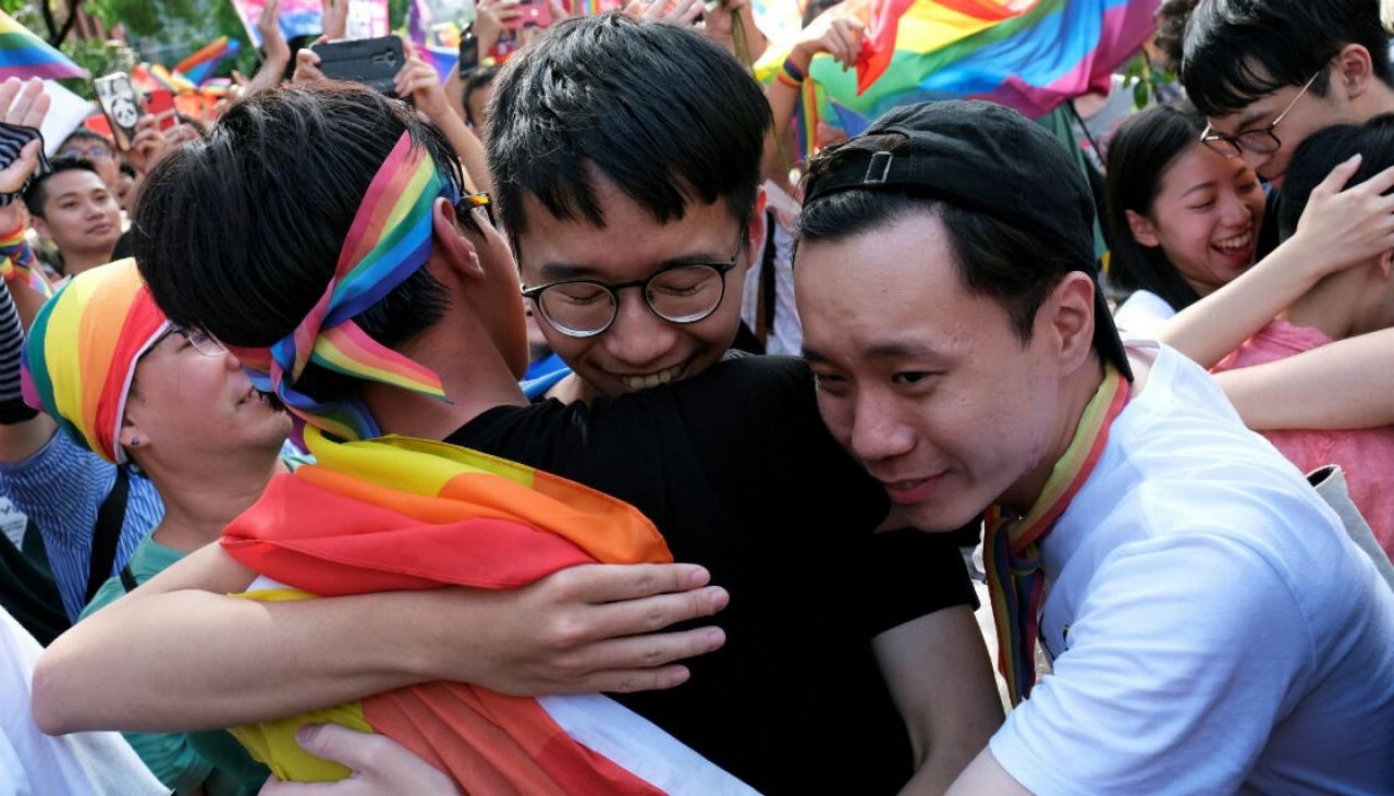 Taiwan Makes History By Legalising Same Sex Marriage Newshub