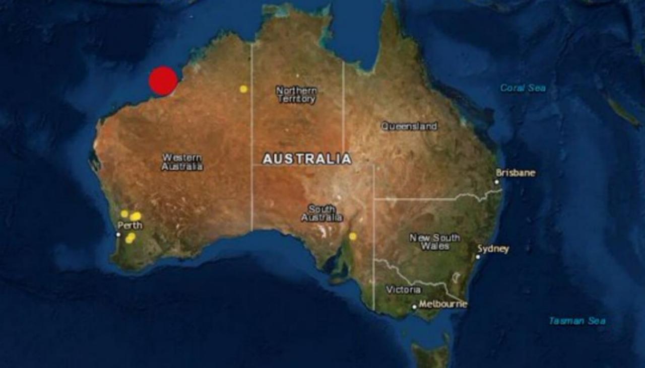 Strong earthquake strikes Australia's west coast Newshub