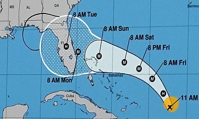 Donald Trump Shows Off Map Edited With Sharpie To Suggest Hurricane ...