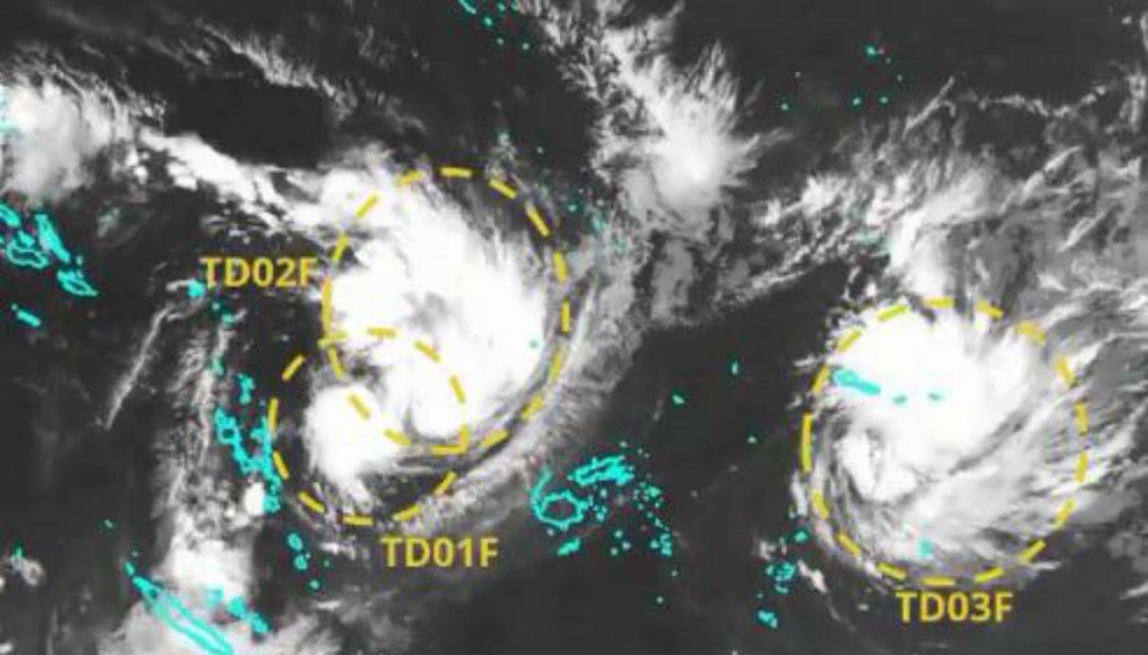 Weather Cyclone brewing over Fiji as temperatures expected to soar