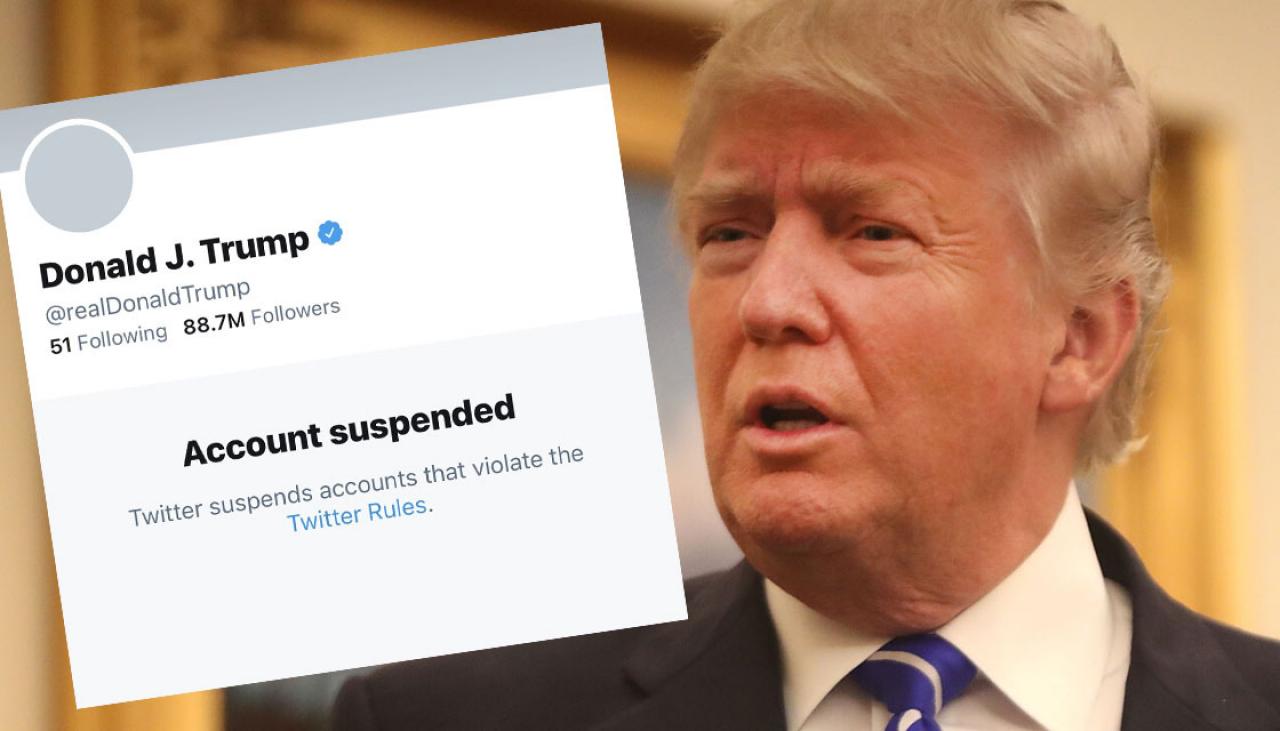 US Election: Twitter Bans Donald Trump 'due To The Risk Of Further ...