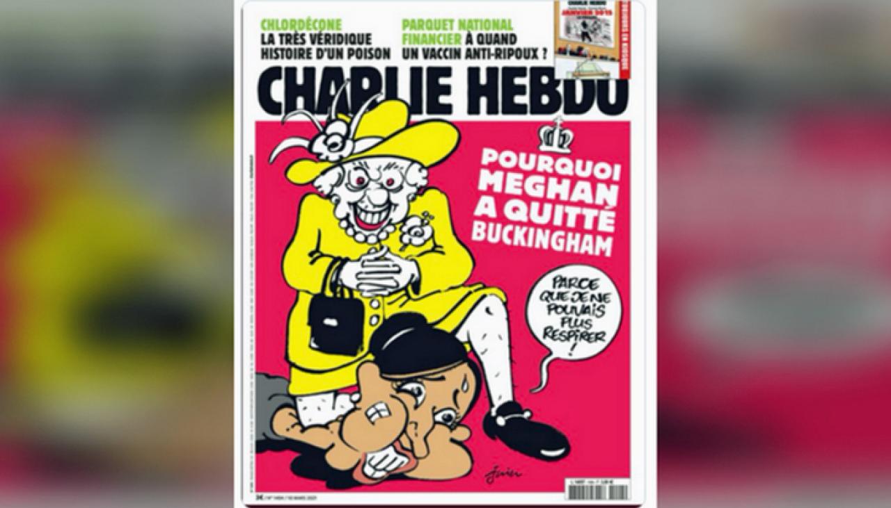 Charlie Hebdo under fire for cartoon of the Queen and ...