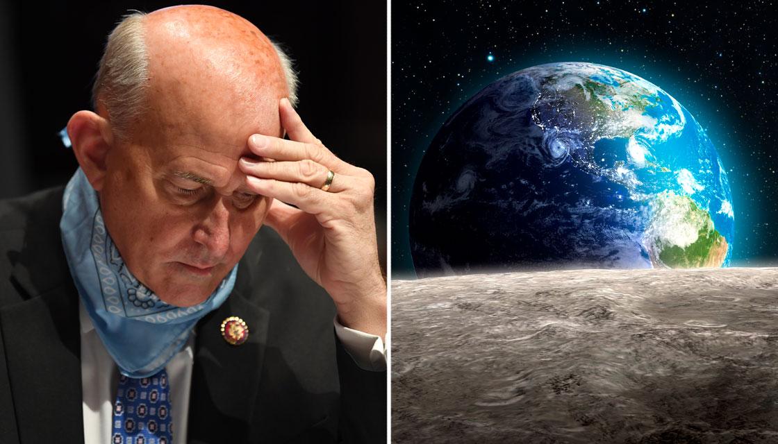 Lunar New Deal: GOP Rep. Gohmert suggests altering moon's orbit to combat  climate change