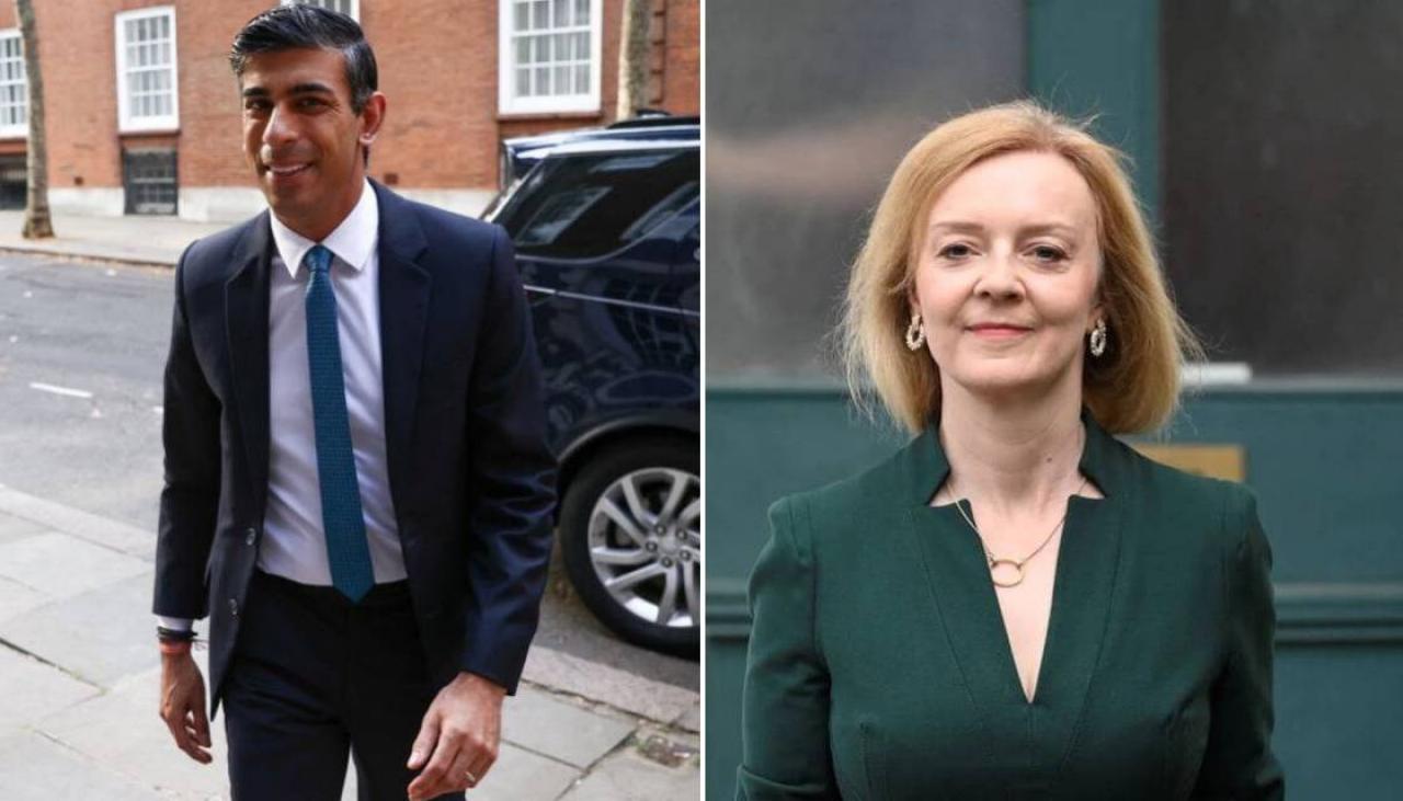 Rishi Sunak Liz Truss Are Final Candidates In Race To Succeed Boris Johnson As Uk Prime 