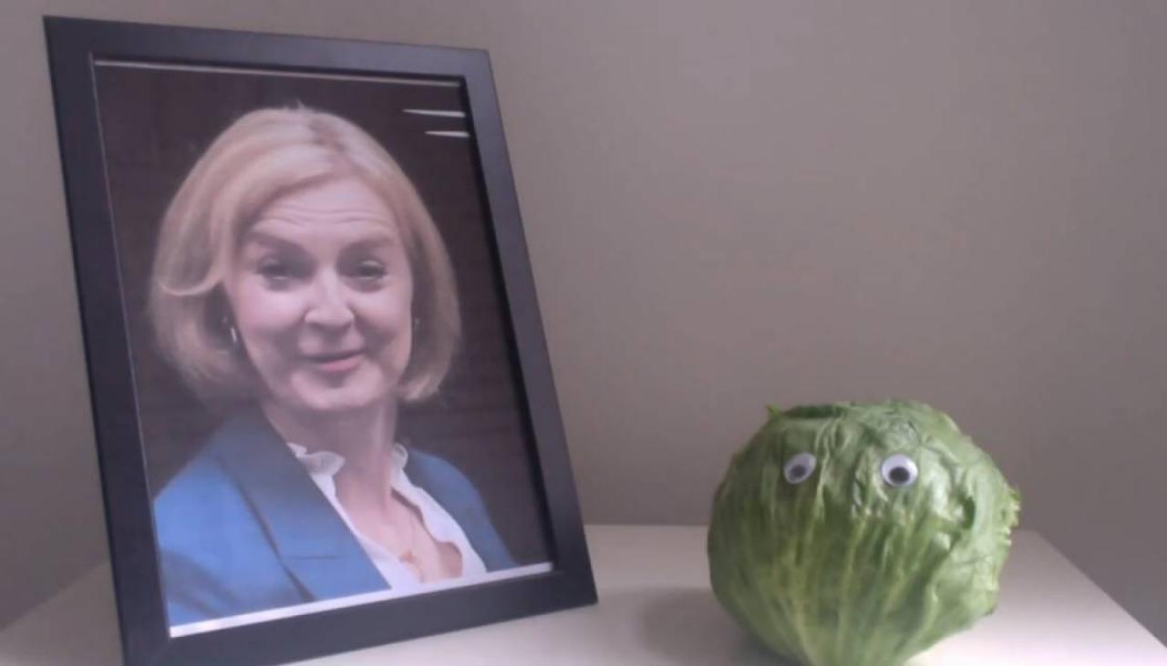 Can Prime Minister Liz Truss Outlast A Lettuce As She Fights For Her Job Uk Tabloid Asks In 