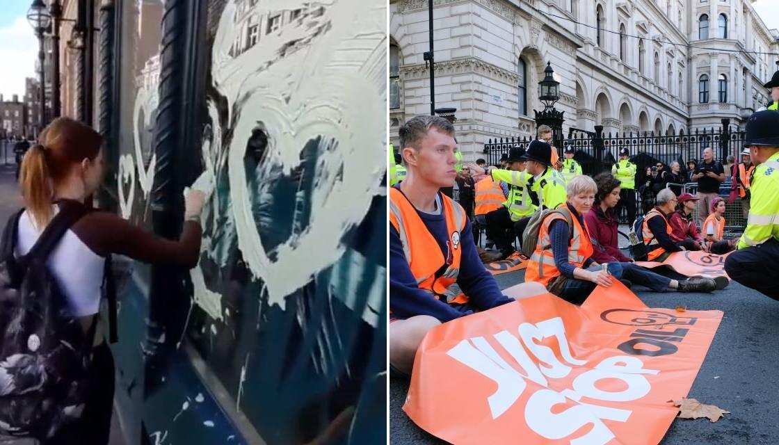 Animal rights activists stage Bond Street protests