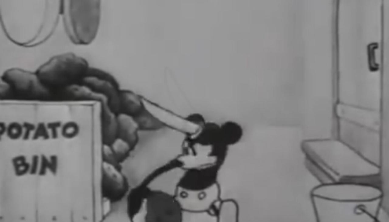 Mickey Mouse from above is still the most horrifying thing on the internet