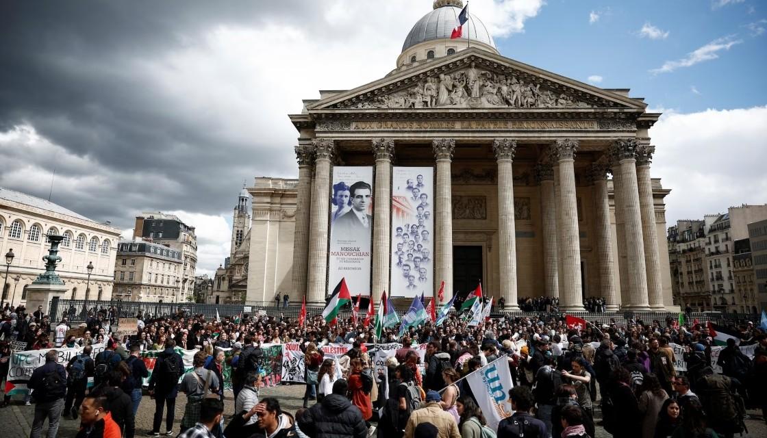 French police clear students out of Sciences Po University building ...